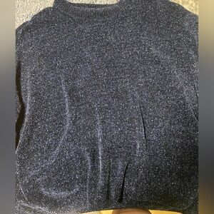 Sapphire Blue Chenille Sweater